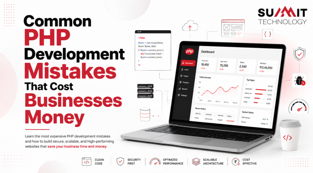 Common PHP Development Mistakes That Cost Businesses Money