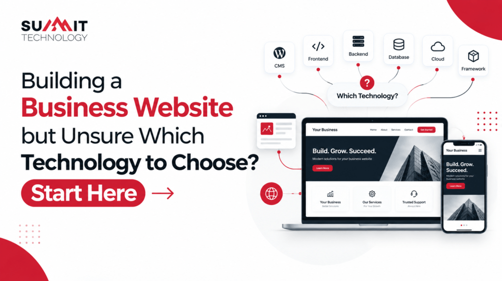 Building a Business Website but Unsure Which Technology to Choose Start Here
